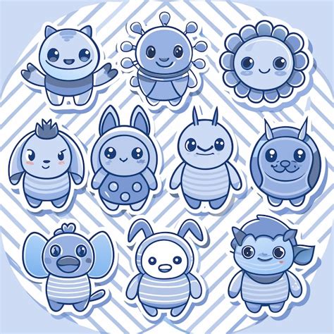 Blue Color Cartoon 的图像结果