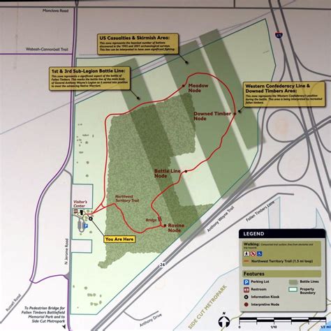 Fallen Timbers Battlefield Memorial Park in Monclova Township, Ohio ...