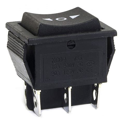 RuiLing 5pcs KCD4 DPDT Square Rocker Switch India | Ubuy