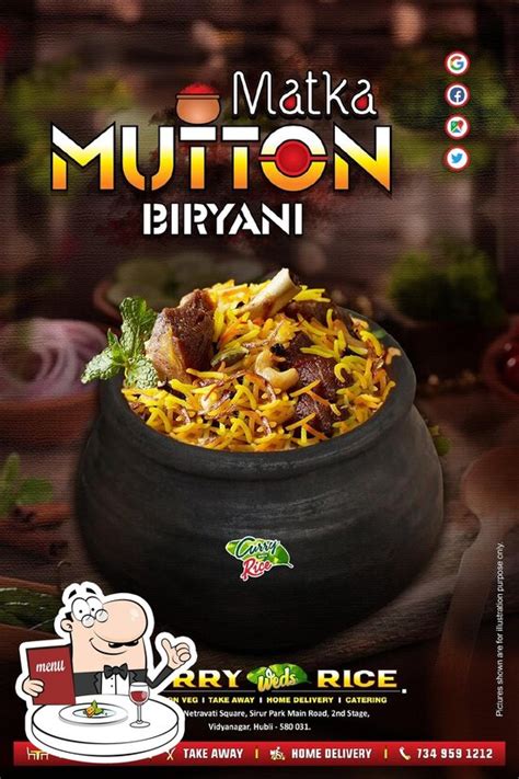 Curry Weds Rice, Hubballi - Restaurant menu, prices and reviews