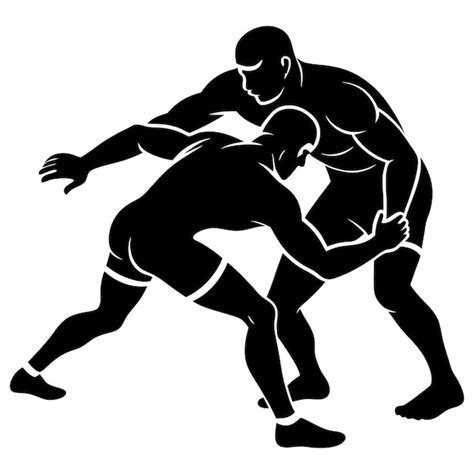 free clip art wrestling #5797424 | Clipart Library