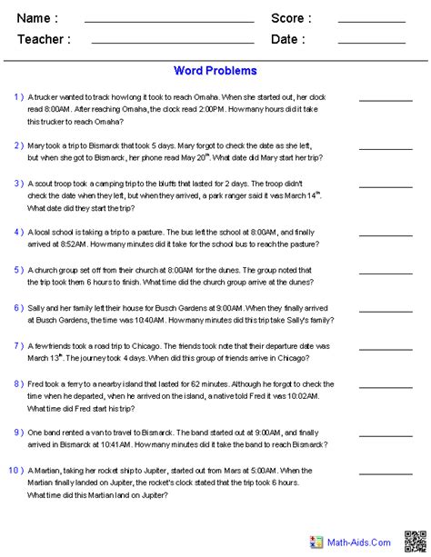 Image result for 6th Grade Math Word Problems Worksheets