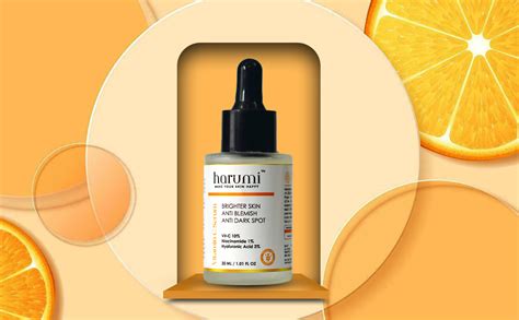 Harumi 10% Vitamin C face serum Niacinamide & Hyaluronic Acid for Skin ...