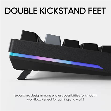 ARZOPA 75% Mechanical Gaming Keyboard Wired, Rainbow India | Ubuy