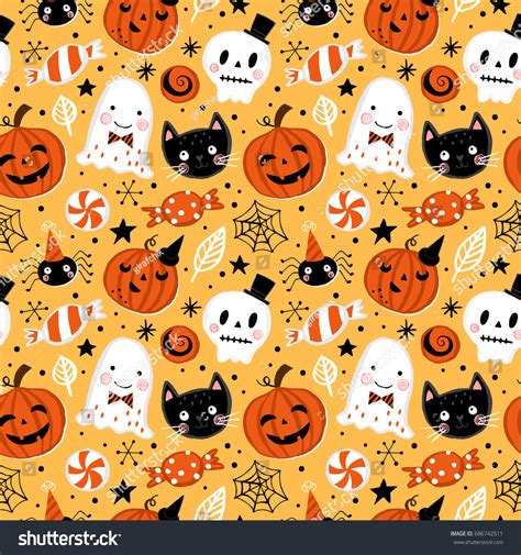 Halloween Backgrounds Seamless
