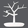 SYGA White Tree Design Jewelry Rack Display Stand Holder Organizer for ...