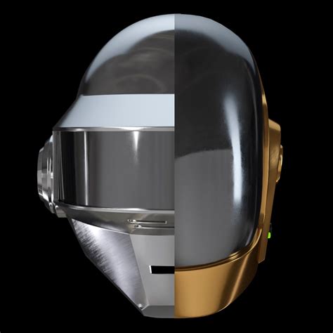 Daft Punk Helmet 3D Model $19 - .c4d .obj .fbx .dxf .3ds - Free3D