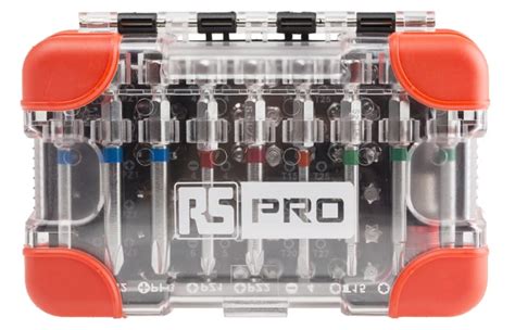 RS PRO | RS PRO Driver Bit Set 71 Pieces, Flat, Hex, Phillips, Pozidriv ...