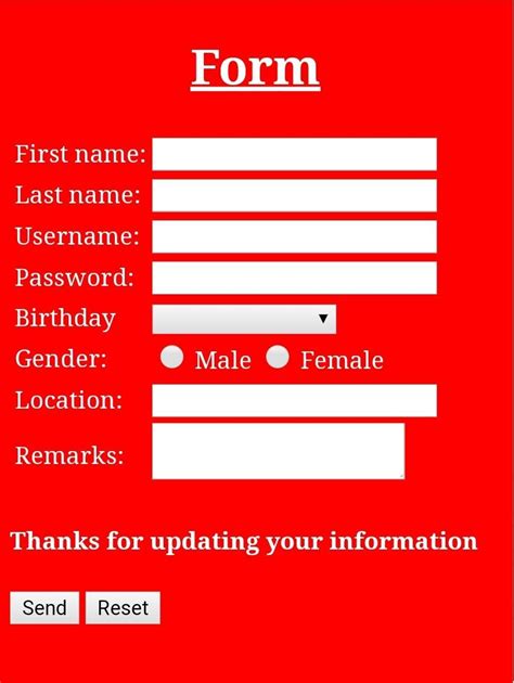 site a web page usingappropriate HTML tags toglay the given form ...
