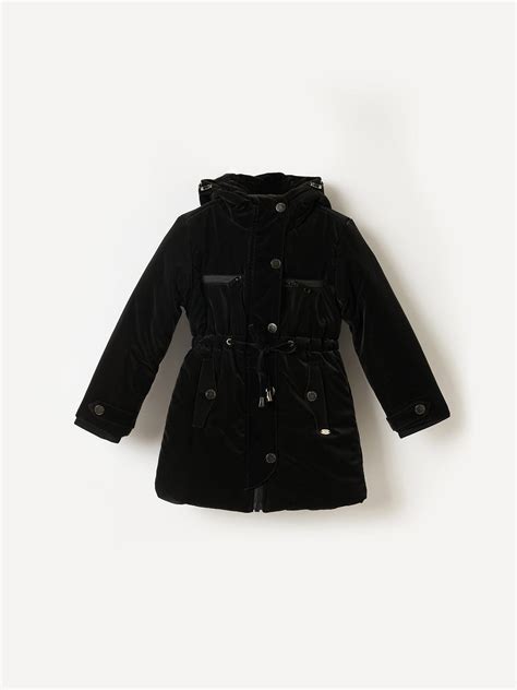 Shop Elle Kids Black Solid Collar Jacket Online – Iconic India