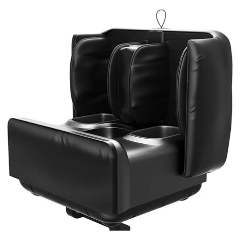 Foldable 2-in-1 Leg & Foot Massager with Ottoman Rest – Lifelong Online