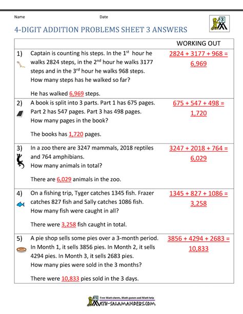 Addition Word Problems STD 3 的图像结果