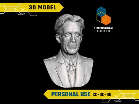3D file 3D Model of George Orwell - High-Quality STL File for 3D ...
