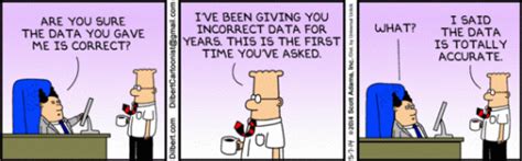 Image result for Dilbert Data Cartoon