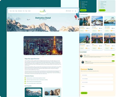 Travlla - Travel & Tour Tailwind CSS Template | DexignZone