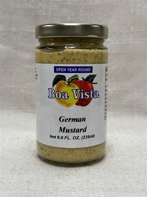 German Mustard – Shop Online – Boa Vista Orchards