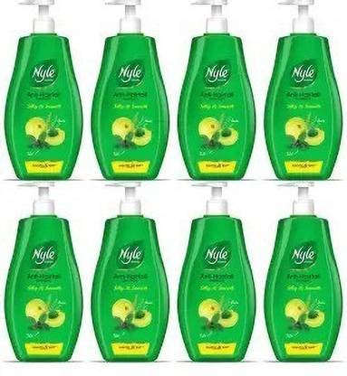 Nyle Naturals Silky & Smooth Anti Hairfall Shampoo, 800ml x 8 - Price ...