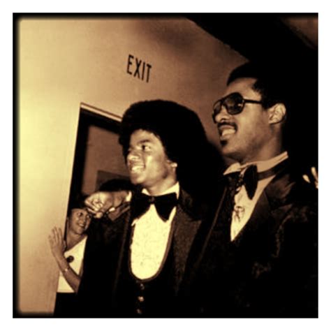 Stevie Wonder And Michael Jackson