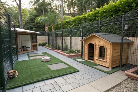 14+ Creative Dog Kennel Flooring Ideas