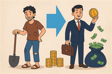 How to Escape Poverty: Move from Poor to Rich