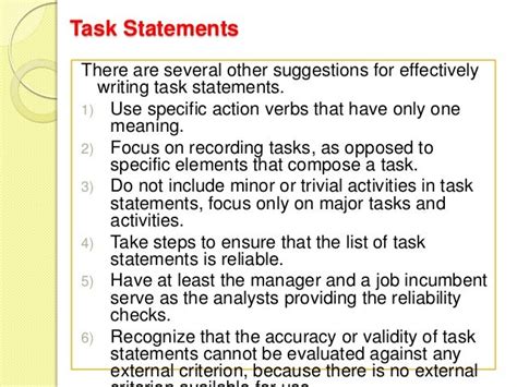 Image result for Rate Task Statement Example