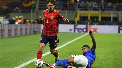 Barcelona's Gavi 'not normal' as he becomes youngest ever Spain ...