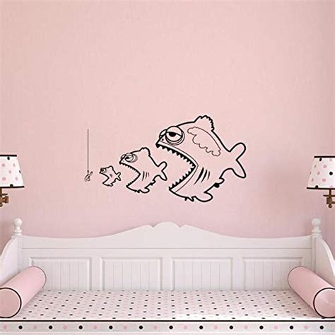 Buy Gadgets Wrap Fish Survival Vinyl Wall Stickers Fish Wall Sticker ...