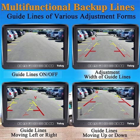 Buy Yakry RV Backup Camera Wireless HD 1080P 7 Inch DVR Monitor Touch ...