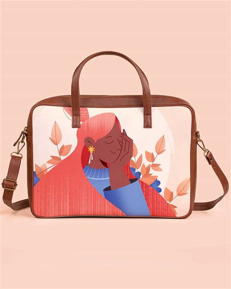 Printed Laptop Bags | Self-Love – Kalankit