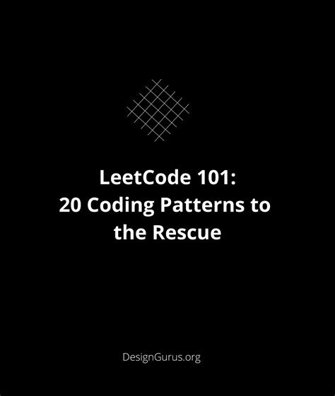 Coding patterns - Usage : This pattern describes all the efficient ways ...