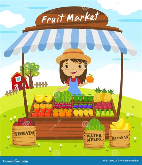 Fruit Store Cartoon 的图像结果