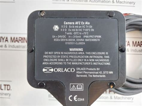 Orlaco Camera Afz Ex Alu – Aeliya Marine Tech