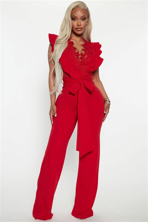 Women's Red Jumpsuits - Shop Sexy Red Jumpsuits | Fashion Nova