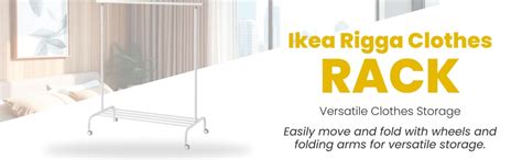 Ikea Rigga Alloy Steel Clothes Rack