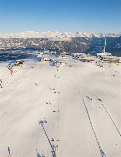 Olympisches Feuer am Kronplatz