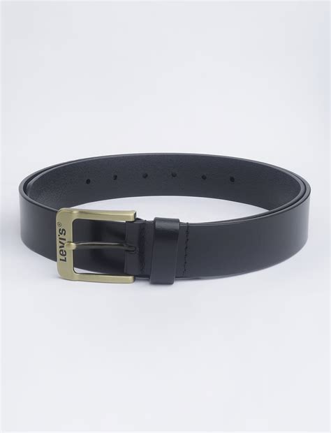 Men's Black Solid Belt – Levis India Store