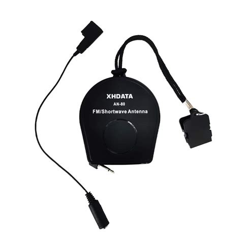 Buy XHDATA AN-80 Shortwave Reel Antenna FM SW External Antenna Whip ...