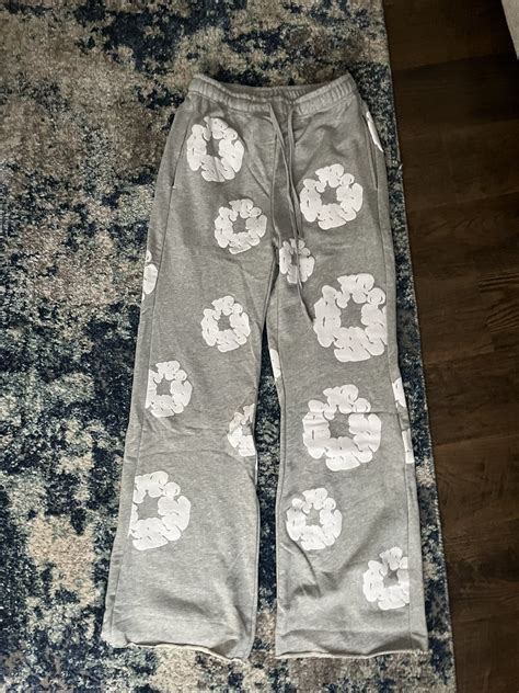 DENIM TEARS Denim Tear Flare Sweatpants | Grailed