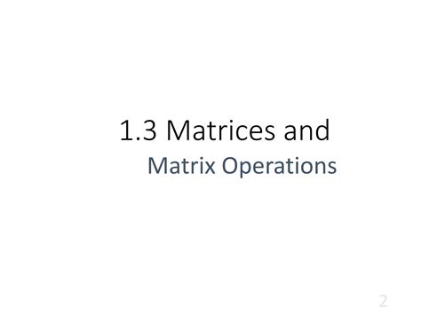 Linear algebra Matrix Operations 的图像结果