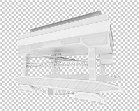 Crane isolated on transparent background 3d rendering illustration ...