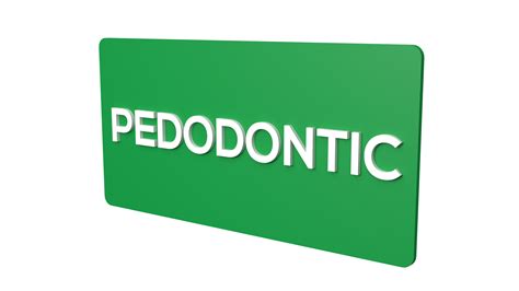 3D PEDODONTIC Signage | PEDODONTIC Signage