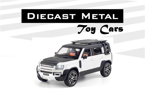 VARIYA ENTERPRISE® 1/24 Big Land Rover Defender Toy Car Metal Pull Back ...