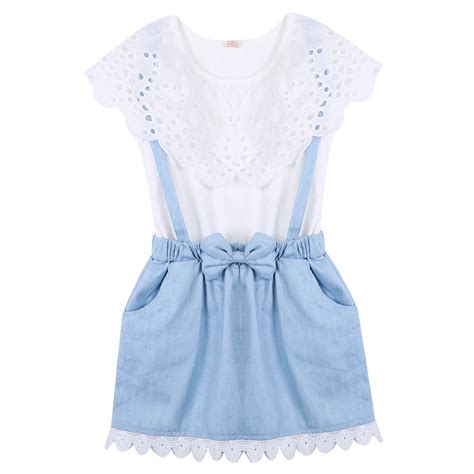 Buy Seyurigaoka Mode Princesse Fille Bébé Enfant Sans Manche Chemise En ...