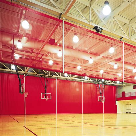 Roll-Up Gym Divider Curtains :: Draper, Inc.