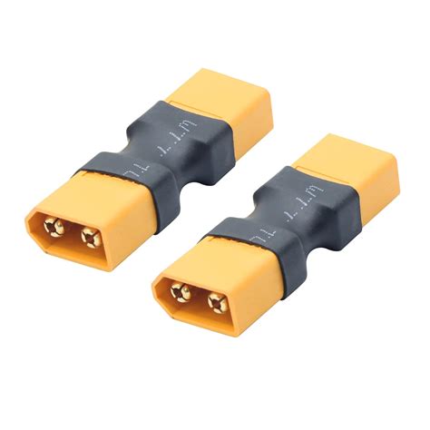 XT60 Male to Female Connector no Wire Adapter (XT60 Male to Male ...