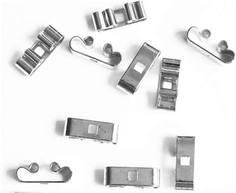 SeedBeadExplosion Low Profile Silvertone Bolo Tie Slides - Pack of 10 ...