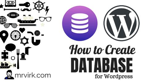 Image result for Setting Up Database in WordPress