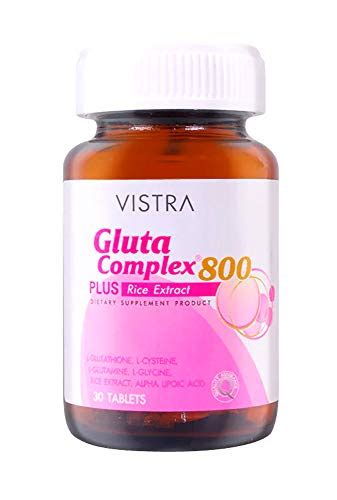 Buy VISTRA GLUTATHIONE GLUTA Complex 800 mg. Plus Alpha LIPOIC Acid 30 ...