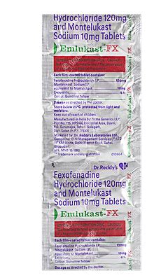 Fexofenadine + Montelukast: Uses, Side Effects, Medicines & Dosage