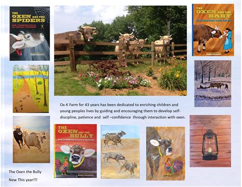OX-K Farm - OXEN BOOK, THE OXEN AND SPIDERS